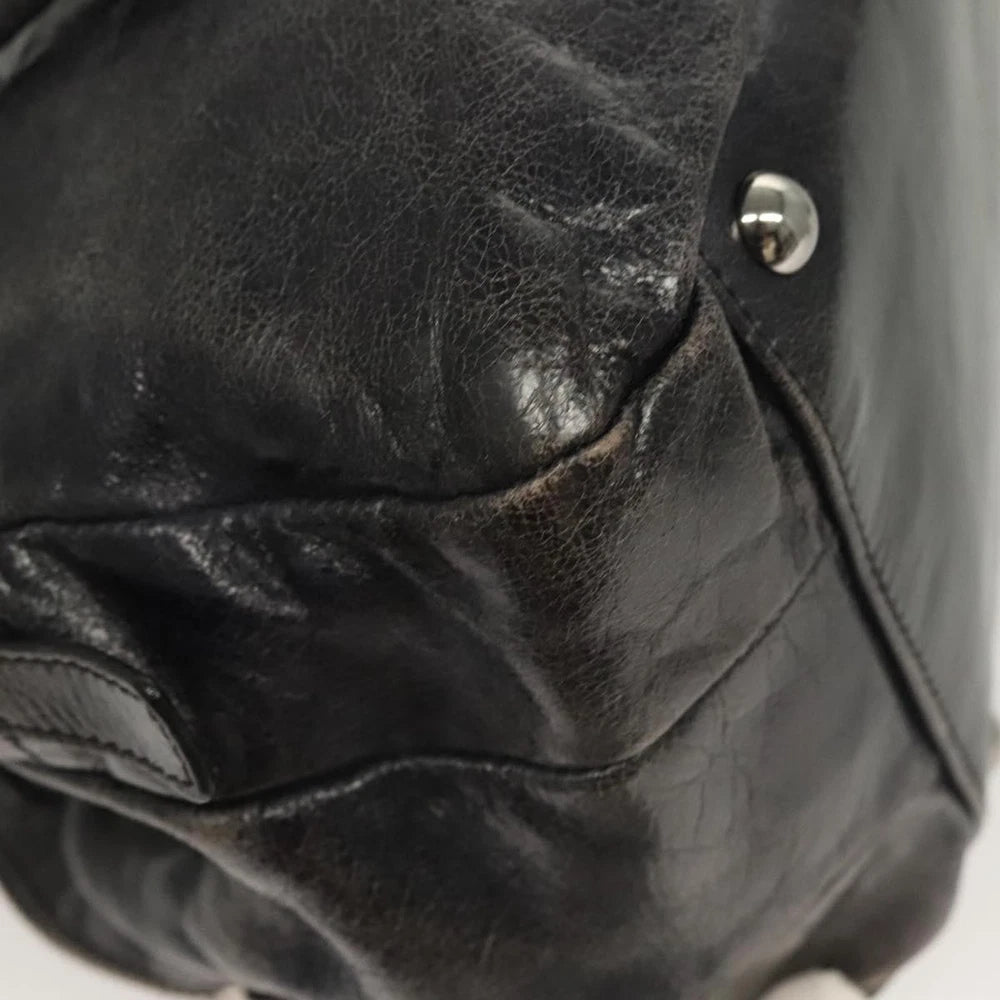 Vintage Miu Miu Handbag Black - Leather