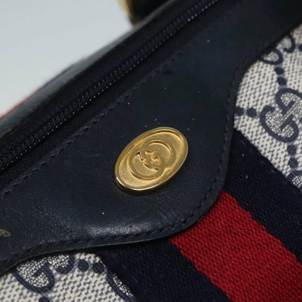 GUCCI SHERRY LINE BOSTON BAG GG CANVAS