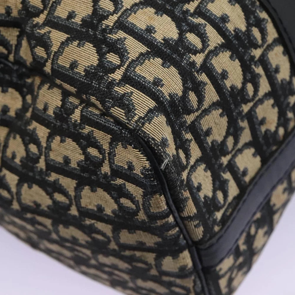 CHRISTIAN DIOR BOSTON BAG 30 TROTTER CANVAS