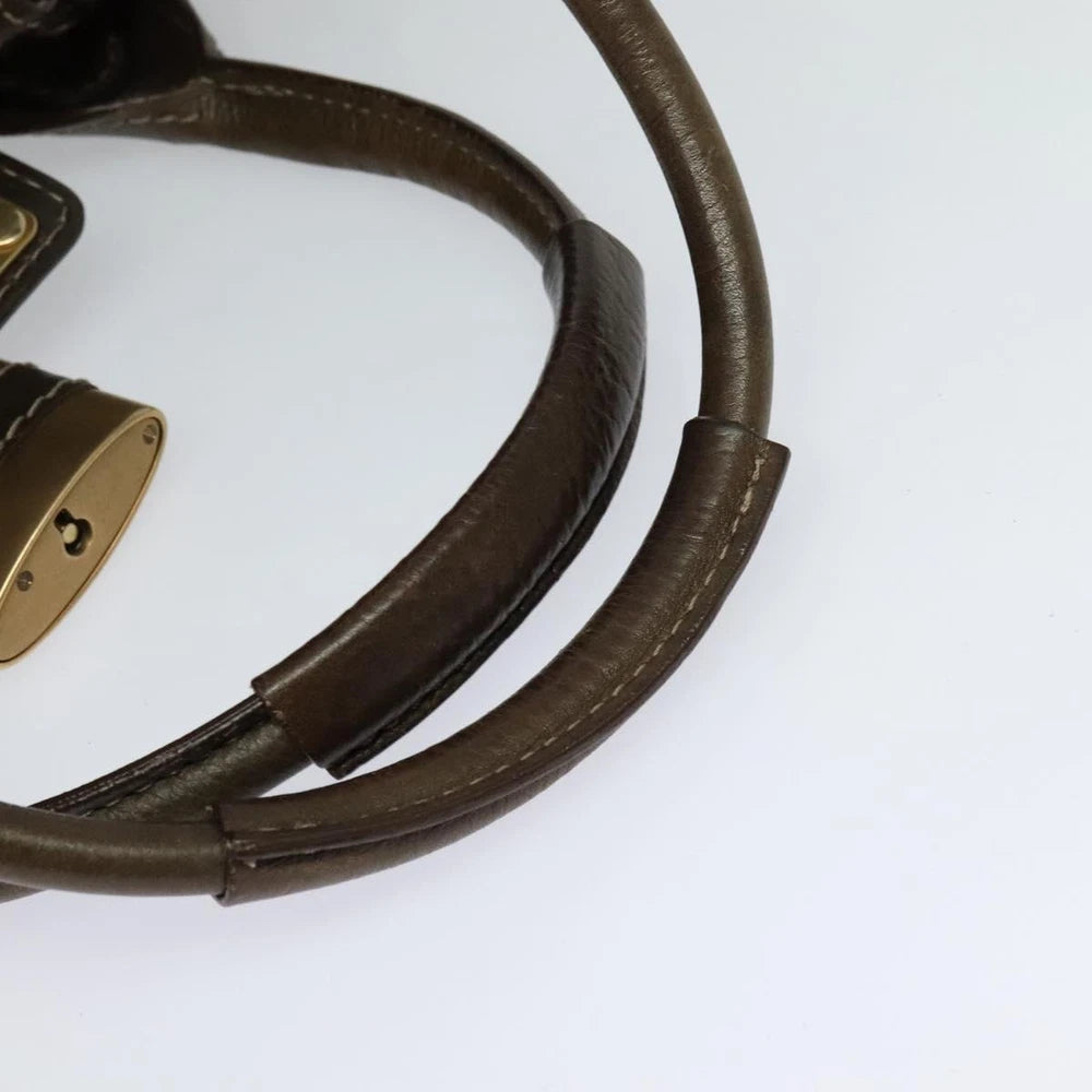 CHLOE PADDINGTON BAG BROWN LEATHER