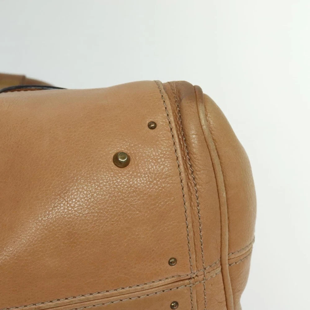 CHLOE PADDINGTON BAG BEIGE LEATHER