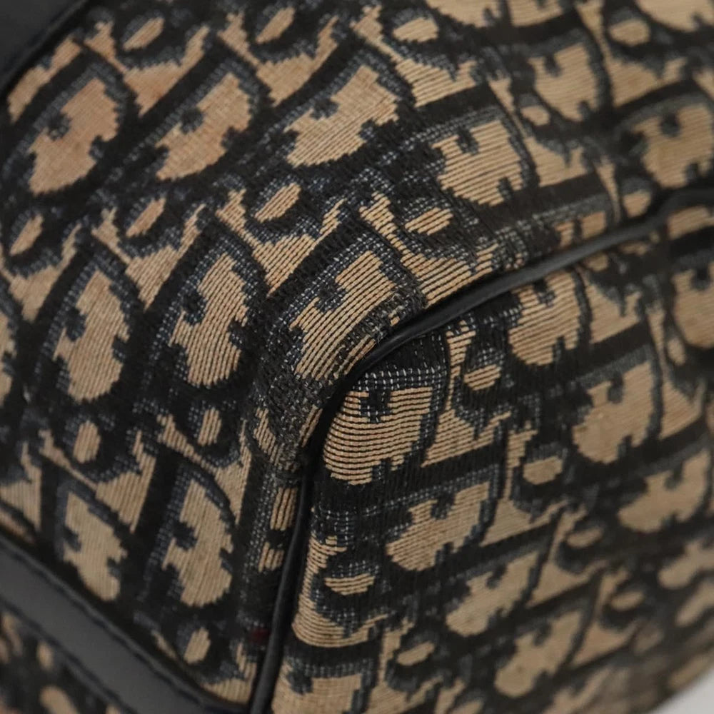 CHRISTIAN DIOR BOSTON BAG 30 TROTTER CANVAS