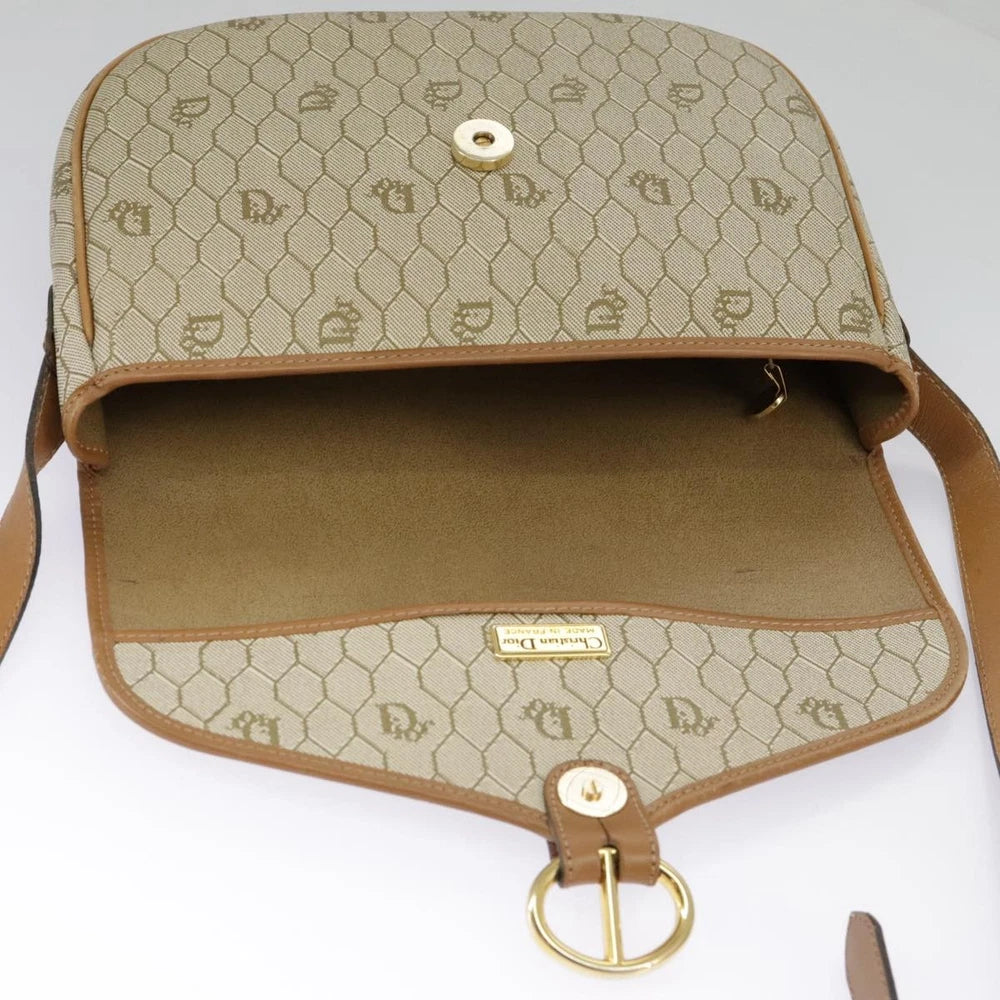 Vintage Dior Shoulder Bag - Honeycomb Canvas