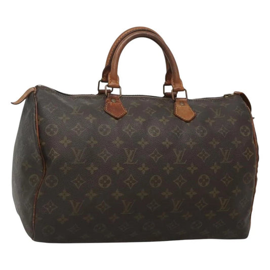 LOUIS VUITTON SPEEDY 35 BAG MONOGRAM CANVAS