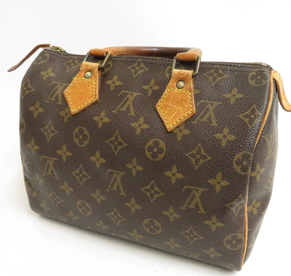 LOUIS VUITTON SPEEDY 25 BAG MONOGRAM CANVAS