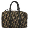 CHRISTIAN DIOR BOSTON BAG 30 TROTTER CANVAS