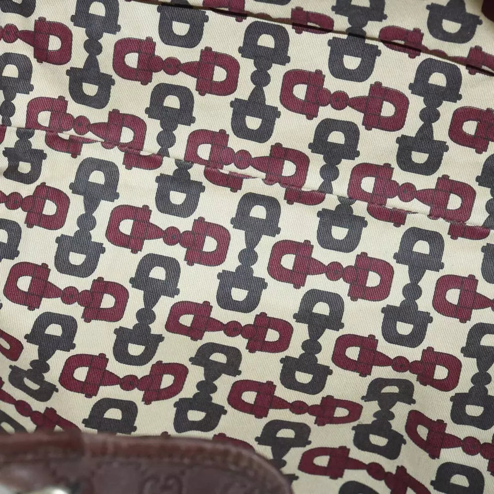 GUCCI GUCCISSIMA SHOULDER BAG GG CANVAS