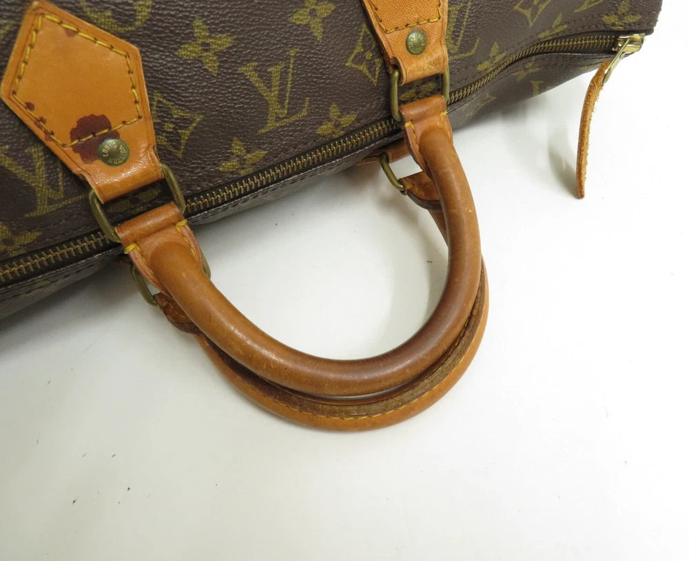 LOUIS VUITTON SPEEDY 40 BAG MONOGRAM CANVAS