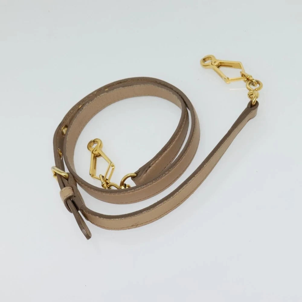 Miu Miu Matelasse Bag - Beige Leather