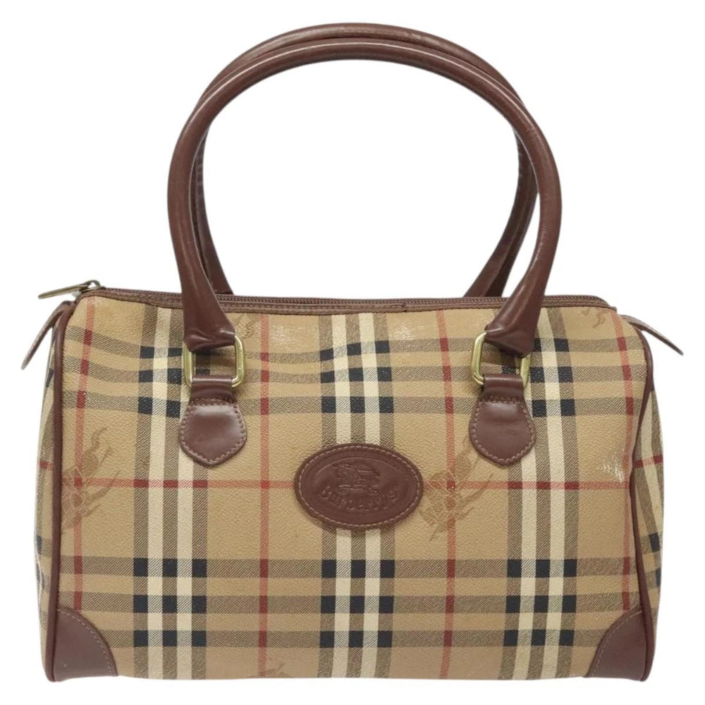 BURBERRY BOSTON BAG NOVA CHECK - VINTAGE