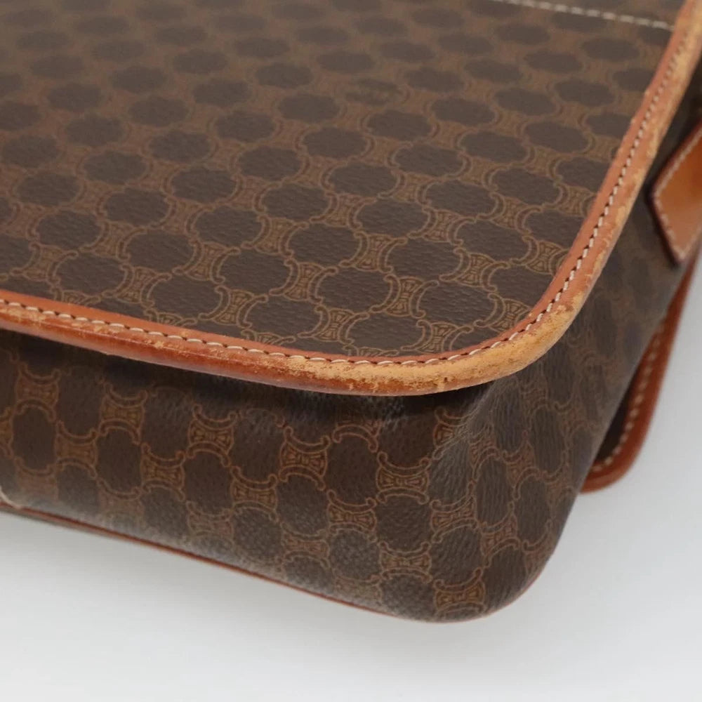 VINTAGE CELINE CROSSBODY BAG MACADAM CANVAS