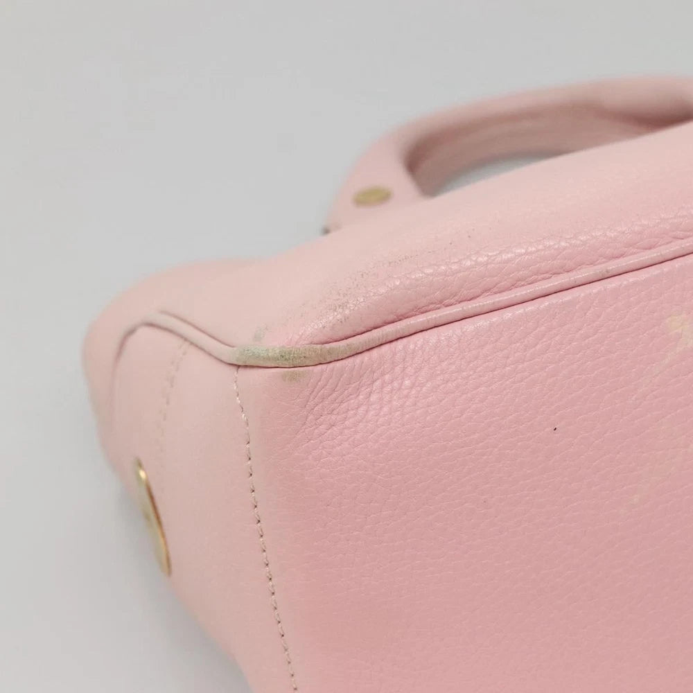 Vintage Celine Boogie Bag - Pink Leather
