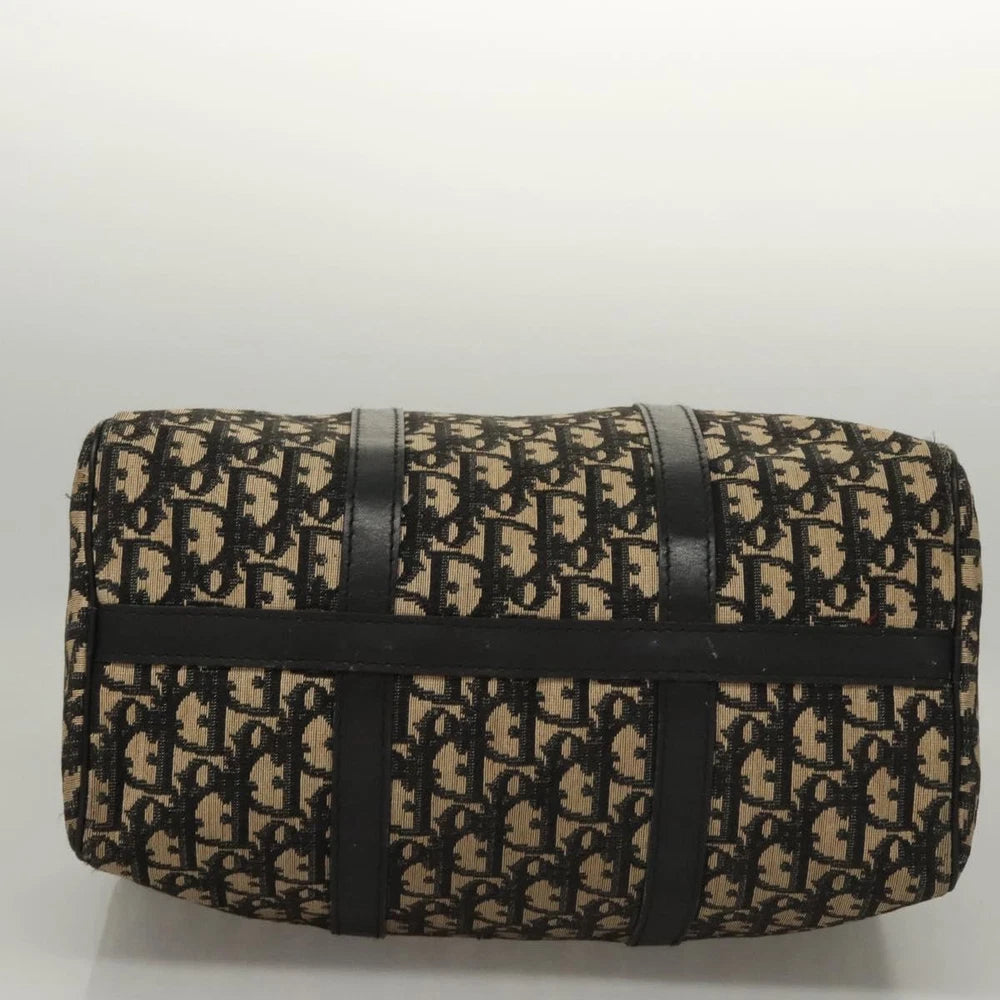 CHRISTIAN DIOR BOSTON BAG 30 TROTTER CANVAS