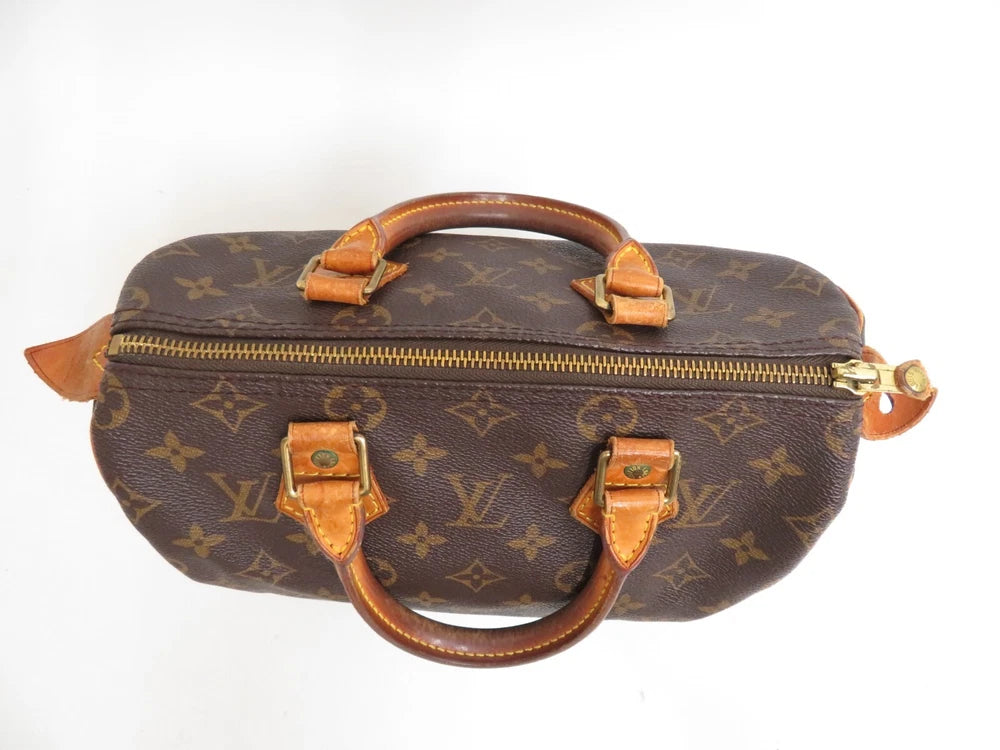 LOUIS VUITTON SPEEDY 25 BAG MONOGRAM CANVAS