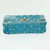 VALENTINO QUILTED BAG VELOR LIGHT BLUE