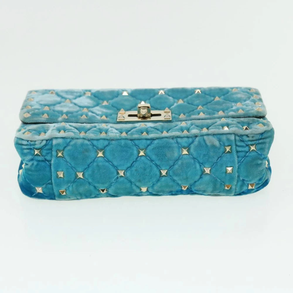 VALENTINO QUILTED BAG VELOR LIGHT BLUE