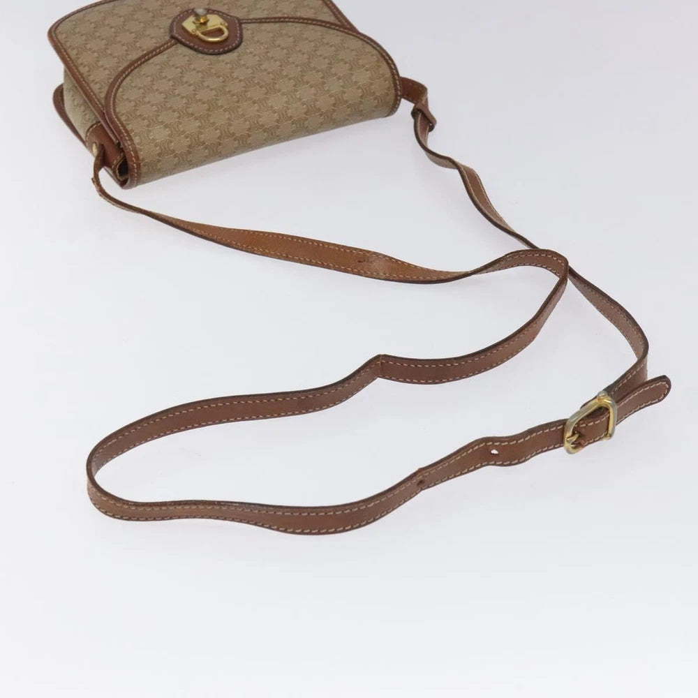 CELINE SHOULDER BAG MACADAM CANVAS
