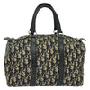 Vintage Dior Boston Bag 30 - Navy Trotter Canvas