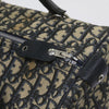 Dior Boston Bag Vintage - Navy Trotter Canvas