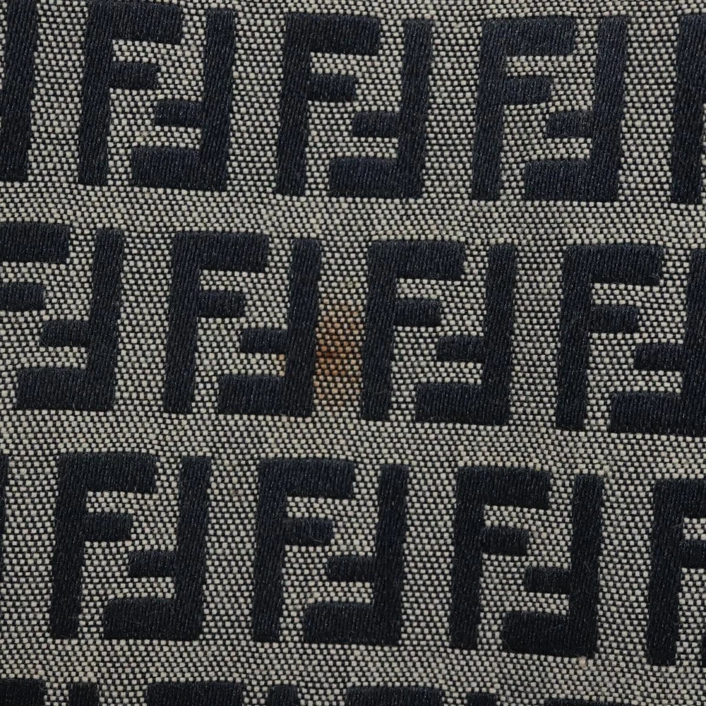 FENDI MAMMA BAGUETTE ZUCCHINO CANVAS NAVY