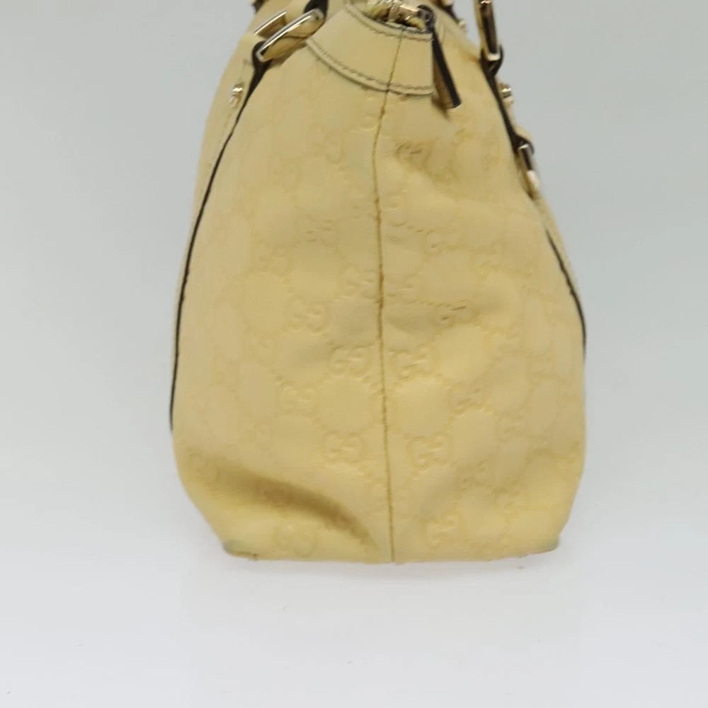 Gucci Guccissima Tote Bag - Yellow Leather