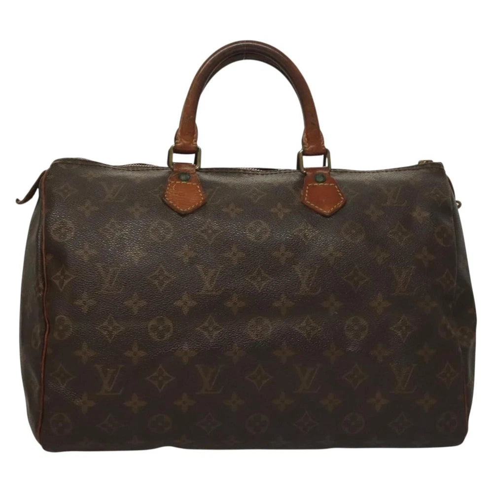 Vintage Louis Vuitton Speedy 35 Bag Monogram Canvas