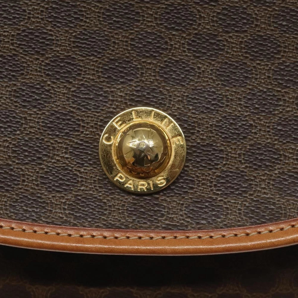 CELINE SHOULDER BAG MACADAM CANVAS