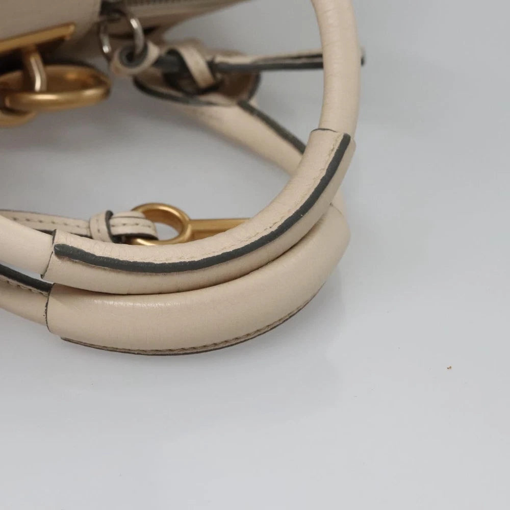 CHLOE PADDINGTON BAG BEIGE LEATHER
