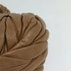 MIU MIU BAG BROWN MATELASSE LEATHER