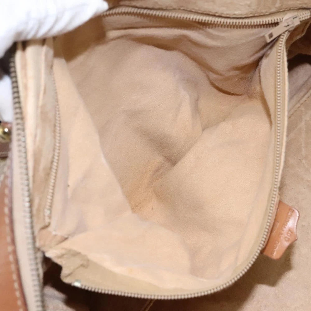 CELINE BOSTON BAG MACADAM CANVAS