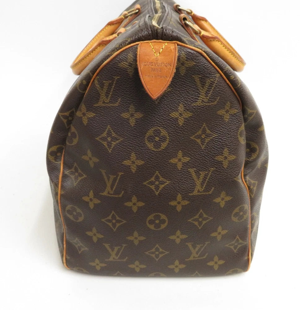 LOUIS VUITTON SPEEDY 40 BAG MONOGRAM CANVAS