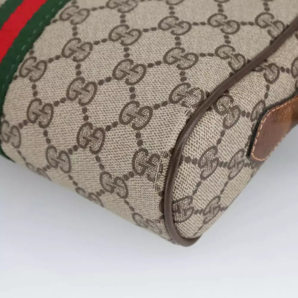 GUCCI SUPREME SHOULDER BAG GG CANVAS