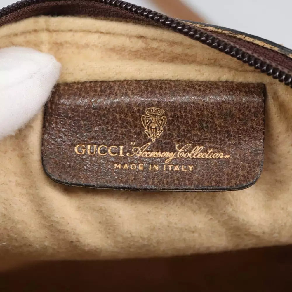 GUCCI SUPREME SHOULDER BAG GG CANVAS
