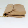 Christian Dior Chain Shoulder Bag - Beige Leather