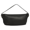GUCCI SHOULDER BAG BLACK LEATHER