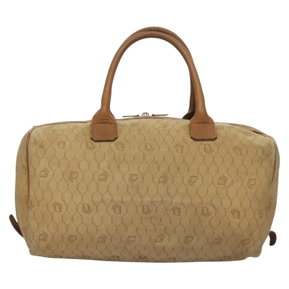Christian Dior Honeycomb Bag - Brown Canvas