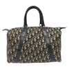 CHRISTIAN DIOR BOSTON BAG 30 TROTTER CANVAS