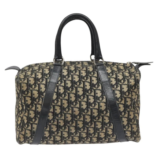 CHRISTIAN DIOR BOSTON BAG 30 TROTTER CANVAS