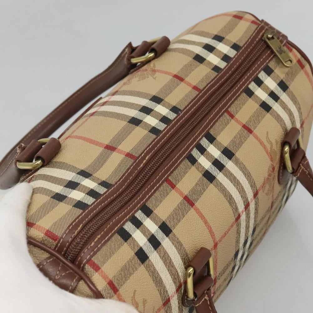 Vintage Burberry Handbag - Beige Nova Check