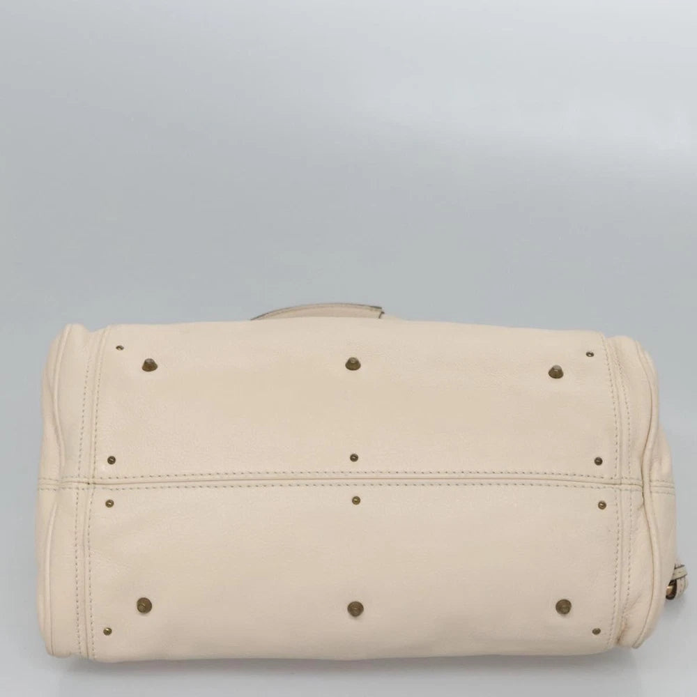 CHLOE PADDINGTON BAG BEIGE LEATHER