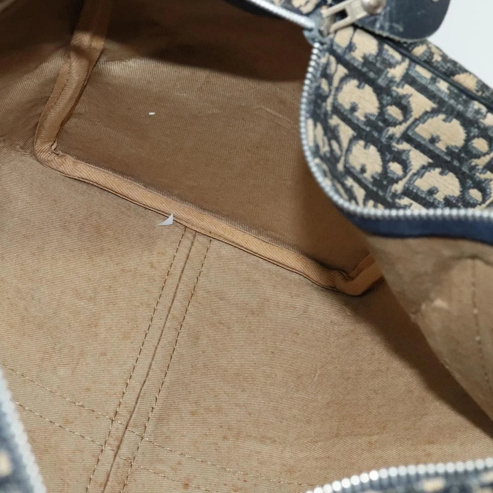 Vintage Dior Boston Bag 40 - Navy Trotter Canvas