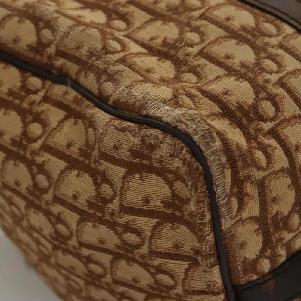 CHRISTIAN DIOR BOSTON BAG 30 TROTTER CANVAS