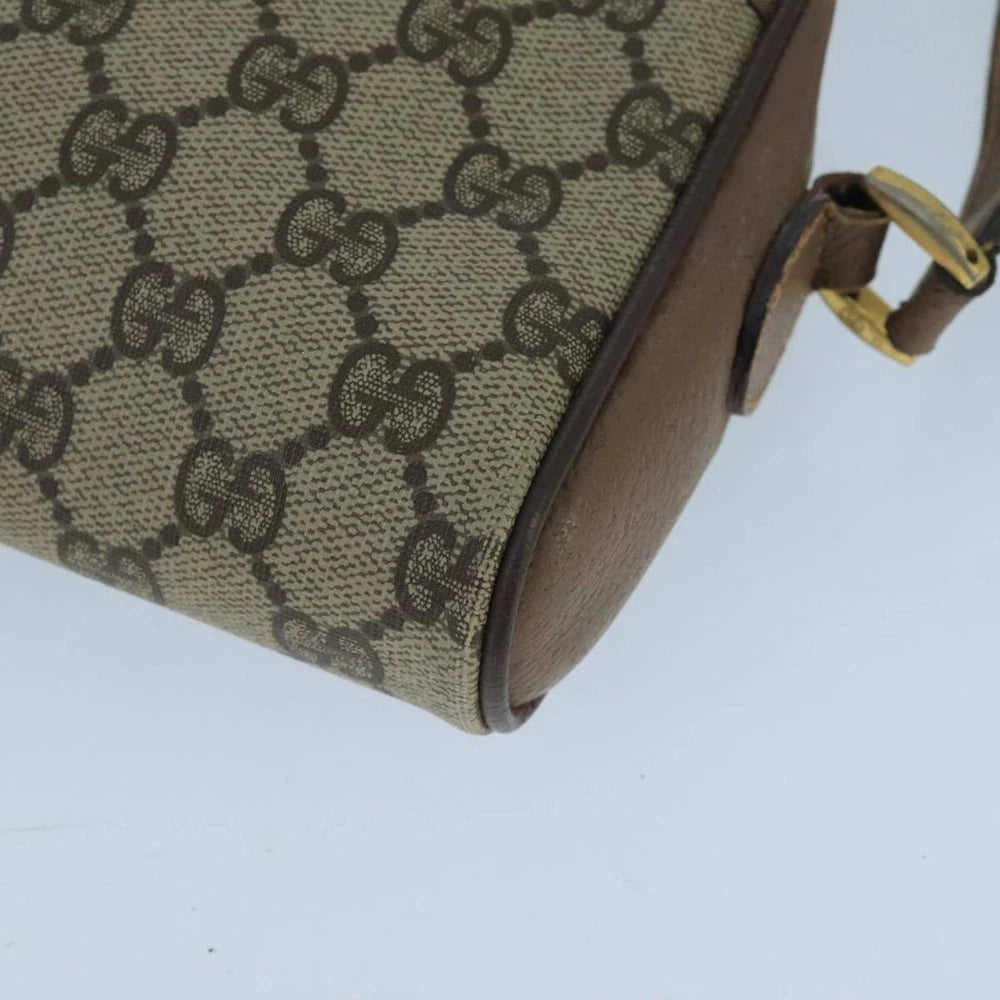 VINTAGE GUCCI CROSSBODY BAG GG SUPREME WEB SHERRY LINE