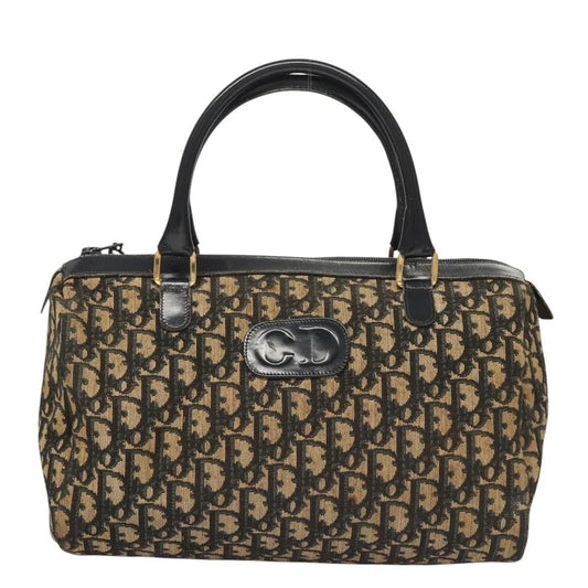 Vintage Dior Handbag - Navy Trotter Canvas