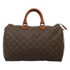 Vintage Louis Vuitton Speedy 35 Bag - Monogram Canvas