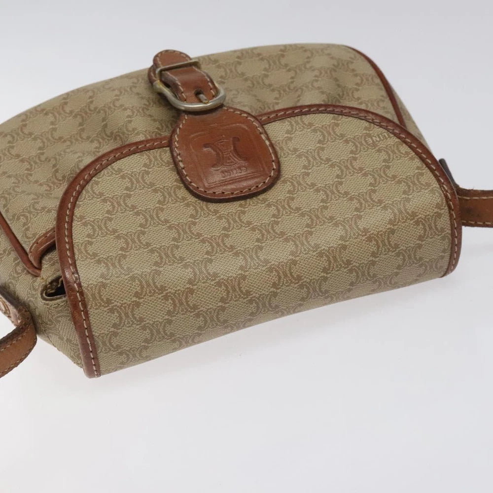 CELINE MACADAM SHOULDER BAG
