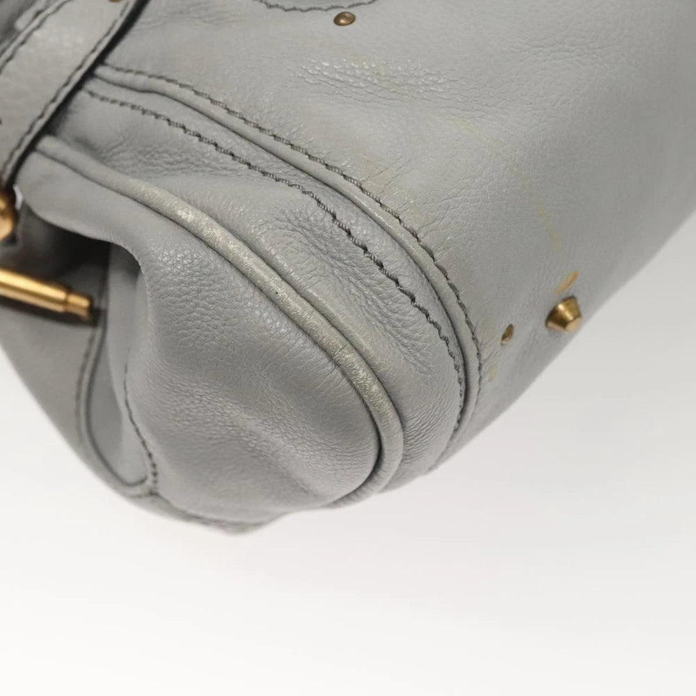 Vintage Chloe Paddington Bag - Gray Leather
