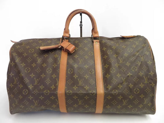 LOUIS VUITTON KEEPALL 55 BAG MONOGRAM CANVAS - Brands Select