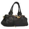 CHLOE PADDINGTON BAG BLACK LEATHER