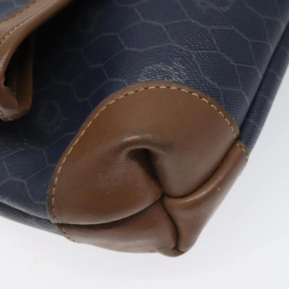 CHRISTIAN DIOR CLUTCH HONEYCOMB CANVAS